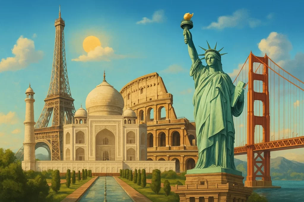 Földrajz kvíz városok és nevezetességei